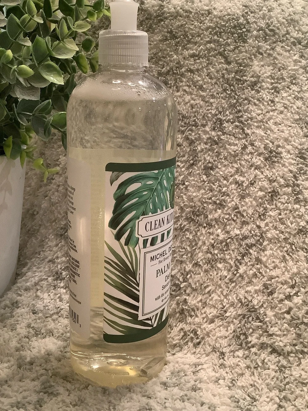 Michel Design Works Palm Breeze Scented dish Soap NWT 16oz